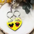 Llavero "Mr. Mickey Mrs. Minnie"