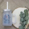 Mason Jar "Elsa"